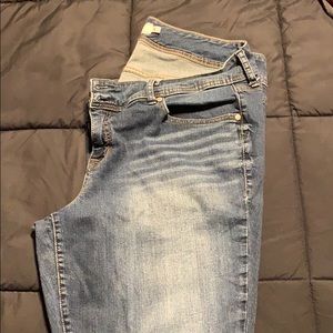 Torrid denim blue jeans relaxed fit 20 Tall.